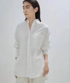 【NIPPON CULTURE】 スリットスリーブタイプライターオーバーシャツのサムネイル