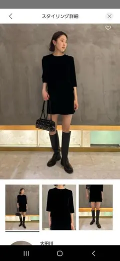 UNITED ARROWS　ベルベットショートパンツ　ヒルズスペシャル　限定