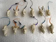 ホネコレ！ 十二支動物頭骨根付 コンプリート カプセルQミュージアム ホネコレ！十二支動物頭骨根付 下巻【午～亥編