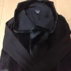 theory 黒 ファーコート S