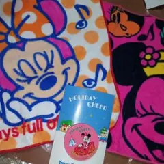 ディズニーリゾート　タオル　ハンドクリーム　ミニー