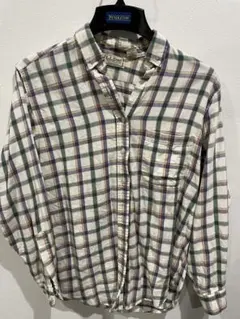 90s L.L.Bean エルエルビーン USA製 チェック柄 ネルシャツ
