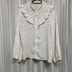 フリルブラウス シャツ