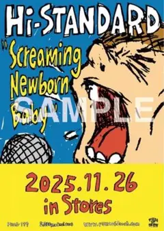ざ*ば様 ハイスタ B2 ポスター ハイスタ Screaming Newborn Baby B2特典ポスター - メルカリ