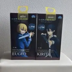 【新品未開封】SAO アリシゼーション LPM フィギュア キリト ユージオ