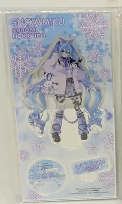 SNOW MIKU アクリルスタンド 昼VER 初音 雪ミク クロミ サンリオ