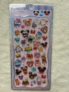 新品　ディズニー　プチドロップステッカー　スイーツ