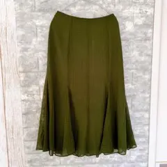 ユナイテッドアローズグリーンドットシフォンスカート
