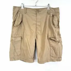 オールドネイビー 無地 ハーフパンツ ひざ丈 34 茶 綿 アウトドア レジャーのサムネイル