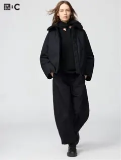 UNIQLO:C コットンカーブアンクルパンツ（L）