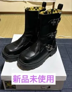 厚底ブーツ ヨースケ バックル付きBL 新品未使用★値下げしました！