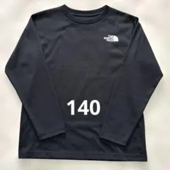 THE NORTH FACE キッズ 長袖Tシャツ ブラック 140