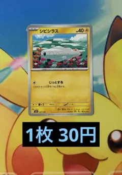 残り11枚 ポケモンカードゲーム シビシラス じっとする