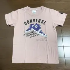 CONVERSE コンバース 半袖Tシャツ ピンク 120センチのサムネイル