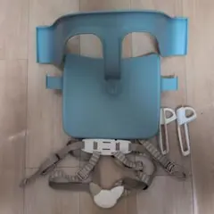 ストッケ トリップトラップ ベビーセット トレイ ベルト セット　ブルー