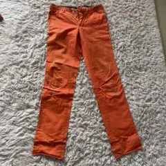 PT01 メンズパンツ サイズ48 オレンジ