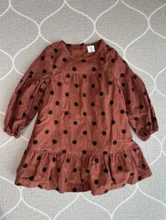 GAP コーデュロイワンピース　水玉　3years