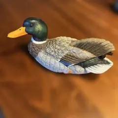 未使用品　J.B.Garton マガモ 鴨 デコイ 置物 カナダ製