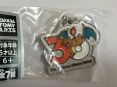 【即日発送】ポケモン 30周年 メタルチャームマスコット　リザードン