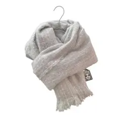 新品未使用❣️ アームホール付き！ ツイード風ストール マフラー レディース