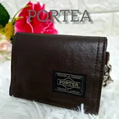 PORTER ポーター フリースタイル コインケース ブラウン 小銭入れのサムネイル