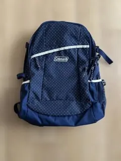 Coleman ネイビー・ドット リュック