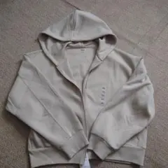 【25日まで】UNIQLO XXL ドライスウェットフルジップパーカー ショート