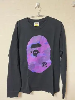【完売品】A Bathing Ape ブルーカモフラージュ 長袖Tシャツ A BATHING APE（Tシャツ/カットソー(七分/長袖)）のフリマ