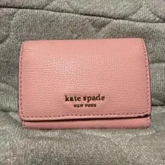 kate spade ピンク レザー キーケース