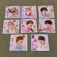 なにわ男子 渋谷店限定 ましかくフォト Floral ver. 1セット - メルカリ