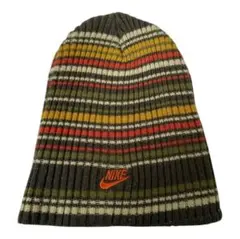 90s マルチカラー Nike ニット帽・ビーニー ワンサイズ