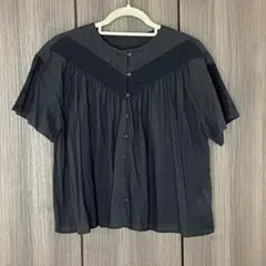 サマンサモスモス Samansa Mos2 ブラウス 黒のサムネイル