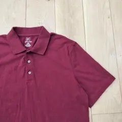 こ*マ様 US古着 ポロシャツ ジョージ GEORGE ボルドー ワインレッドのサムネイル