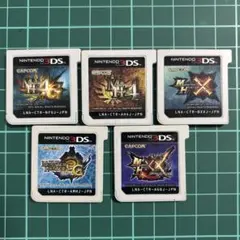 645)モンハン5点セット　3DS