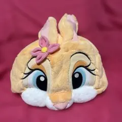 DISNEY SEA LAND ディズニー ミス バニー ファン キャップ 美品