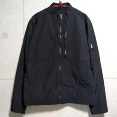 GUESS ゲス ジップアップ ブルゾン XL ブラック ナイロン 混のサムネイル