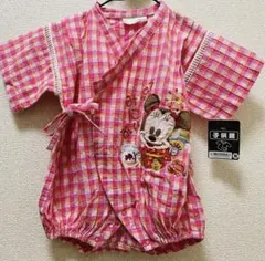 Disney ミニー 甚平 ロンパース 80cm