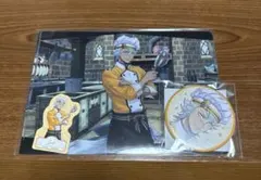 ツイステ ジャック マスターシェフ クリアファイル 缶バッジ