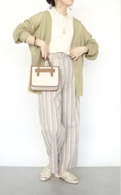 しまむら　terawear emu メッシュニットカーディガン【Ｍ】