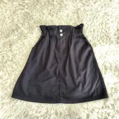 【ナイスクラップ】ゴム入りウエストミニスカート ギャザースカート 透け感無し