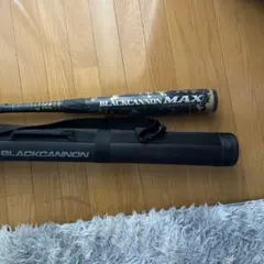 ZETT BLACK CANNON 軟式バット83cm 640g（ケース付） - メルカリ