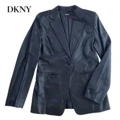 e426☆DONNA KARAN 高級ラムスキンレザージャケット 9号 2026年最新】dkny レザージャケットの人気アイテム - メルカリ