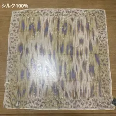 シルク100% スカーフ