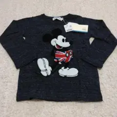 ライトオン　ミッキーマウス　長袖Ｔシャツ　100