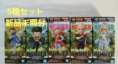 HUNTER×HUNTER ワールドコレクタブルフィギュア 5種セット