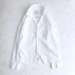 【希少M】フランクアンドアイリーン BARRY バリー 長袖シャツ 白のサムネイル