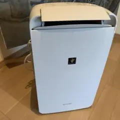 新品未使用箱不良　シャープ　プラズマクラスター衣類乾燥除湿機 CM-S100-W 新品未使用箱不良 SHARP プラズマクラスター冷風・衣類乾燥除湿機 CM