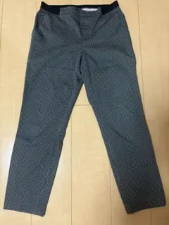 レディース　パンツ　チェック　ズボン　ストレッチ　ゴム マタニティ