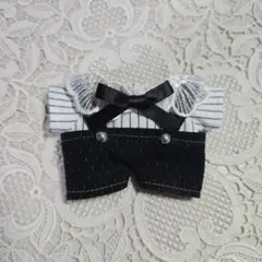 いつぬい　あんスタ　縫い服2点セット　黒×ストライプNo.1640