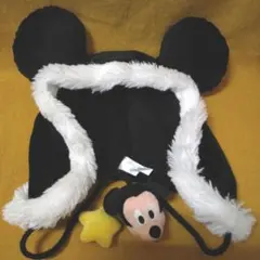 ディズニー　ミッキー　ファンキャップ　耳・マスコット・星付　wj2510